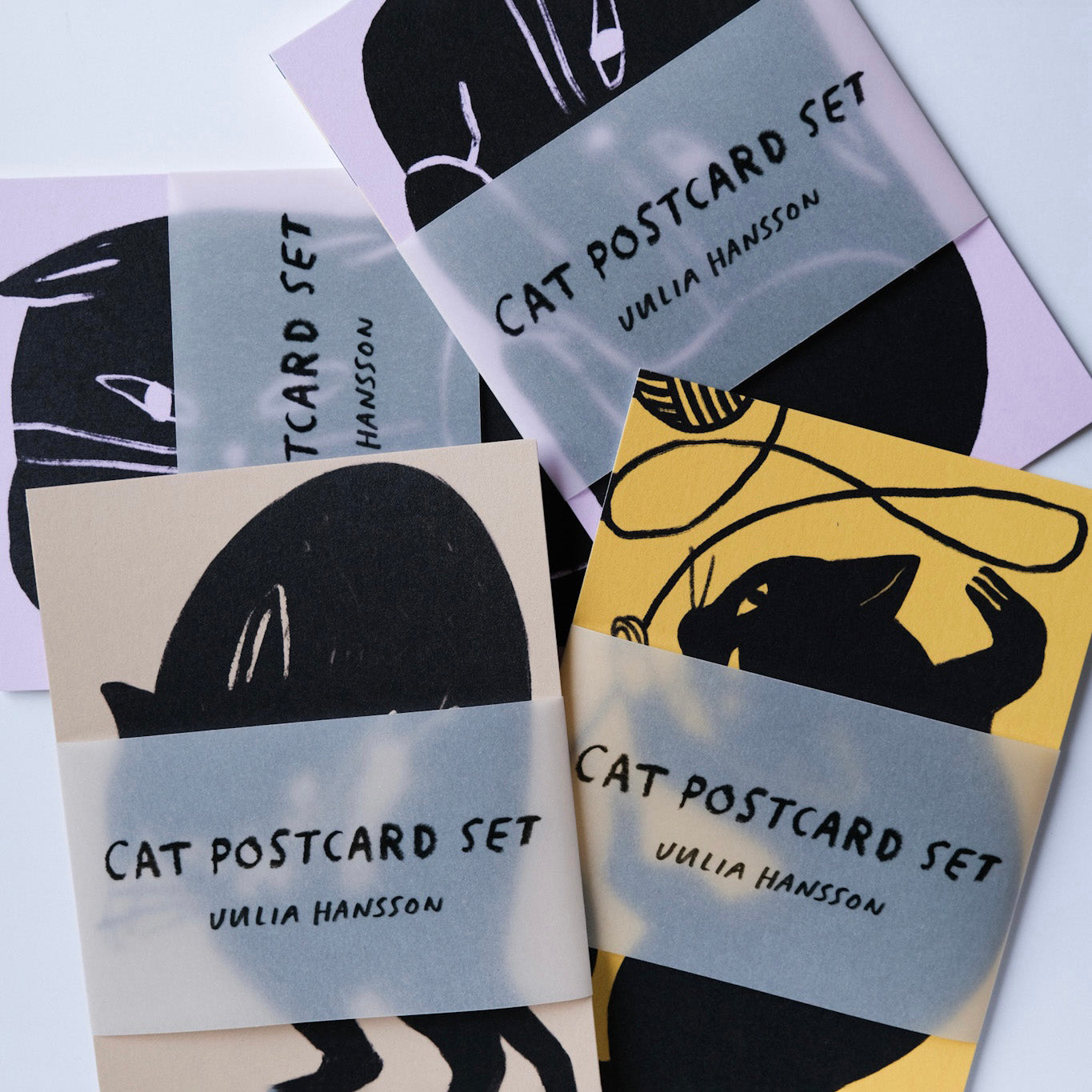 Cat Postcard Set